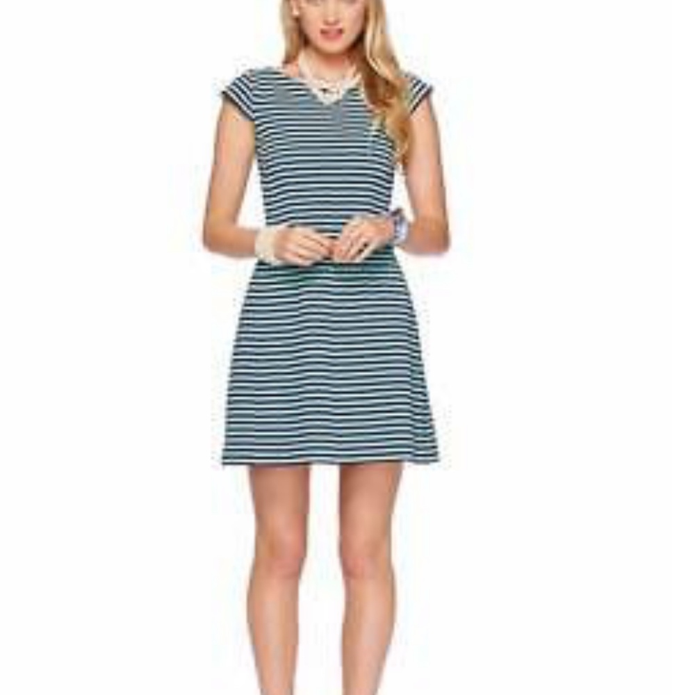 Lilly Pulitzer Medium Briella Striped Blue Medium
